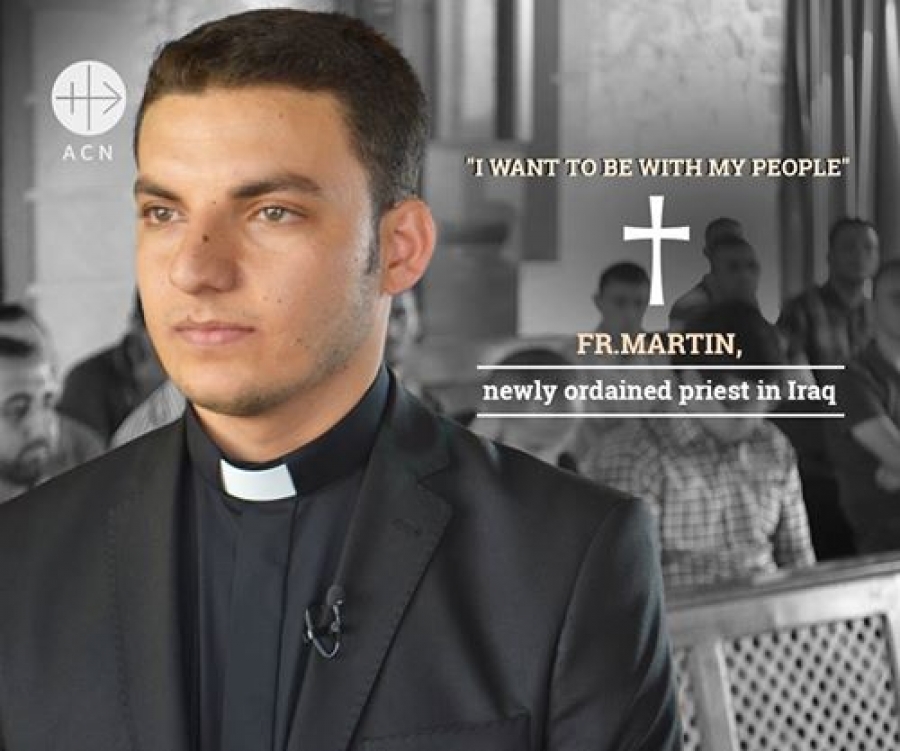 Irak: Seminarista que rescató Eucaristía del Estado Islámico es ordenado sacerdote