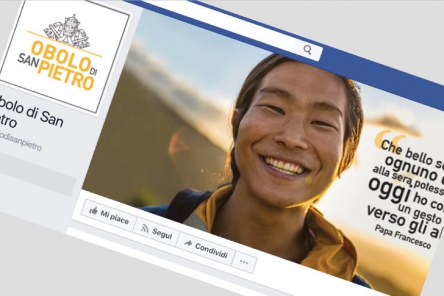Vaticano: el Óbolo de San Pedro abre una cuenta Facebook