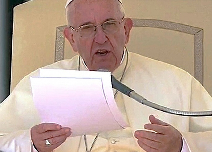 El Santo Padre en la audiencia: «Dios nos ama con un amor tan grande que nos parece imposible»