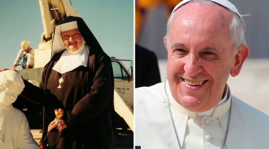 Papa Francisco llama «mujer santa» a Madre Angélica de EWTN