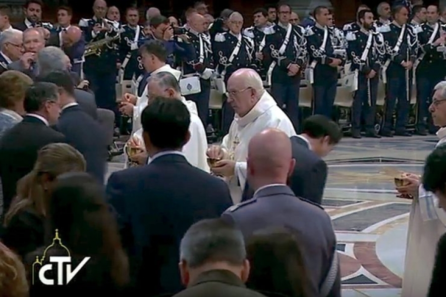 La Gendarmería del Vaticano cumple 200 años, el Papa elogia su honestidad y su servicio