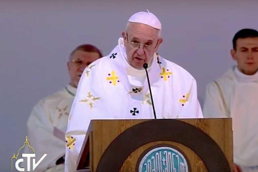 El Papa en la misa en Georgia: &#039;Abramos la puerta al Señor para que nos dé su consuelo&#039;