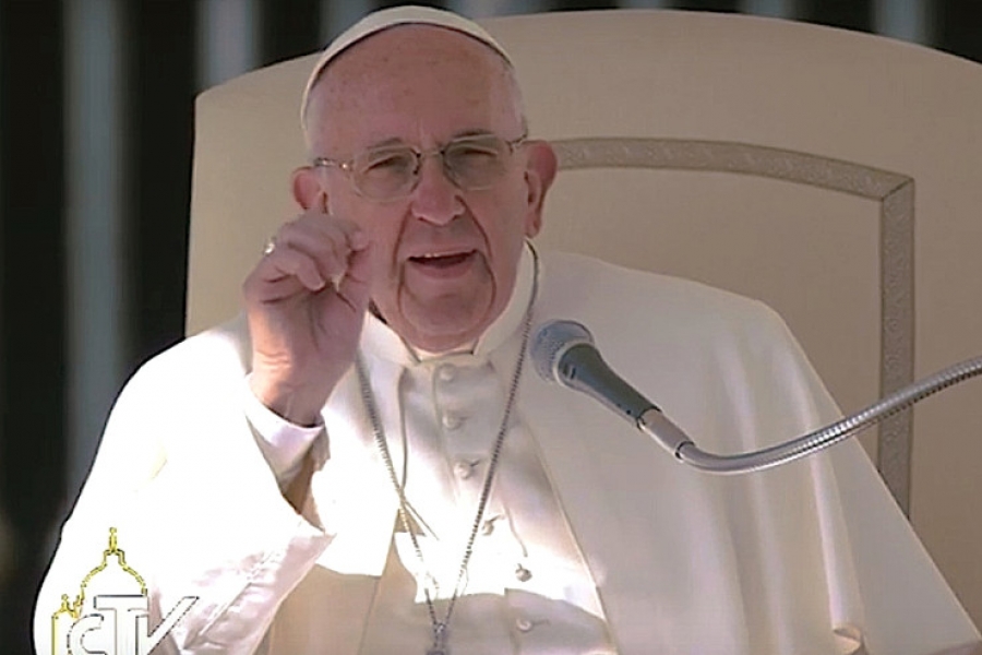 El Papa: &#039;Las obras de misericordia no son teoría, sino testimonio concreto&#039;