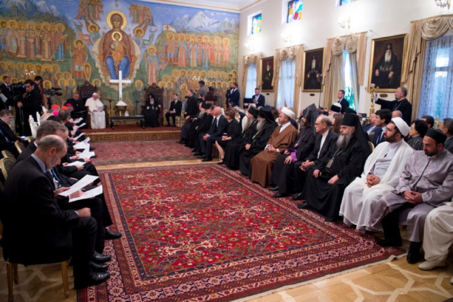 El Papa con los ortodoxos en Georgia invita a superar incomprensiones del pasado y temores del futuro