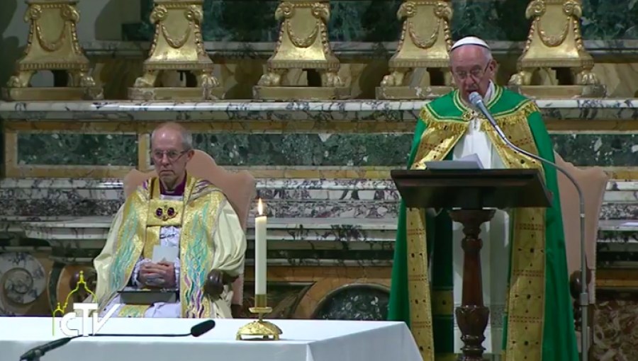 El Papa invita a los anglicanos a ser juntos «promotores de un ecumenismo audaz y real»