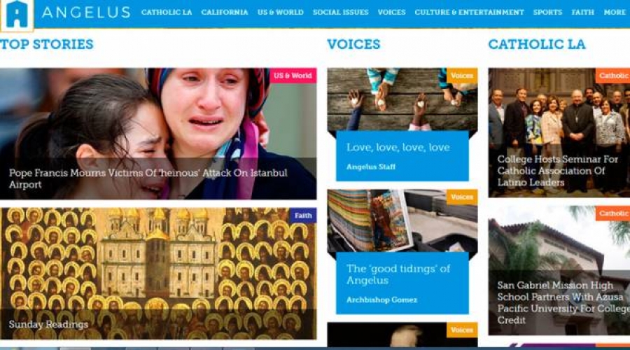 Arquidiócesis de Los Ángeles lanza nueva plataforma multimedia Angelus