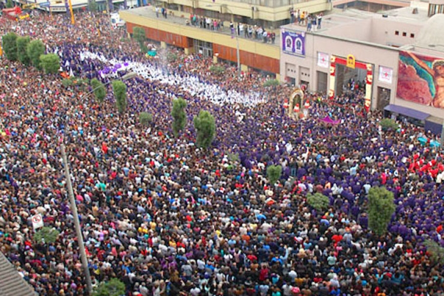 Perú: una app para seguir la procesión del Señor de los Milagros