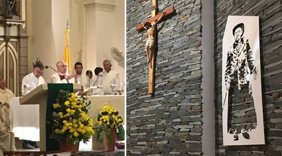Como el Santo Cura Brochero no tengan vergüenza de ser discípulos de Jesús, alienta Nuncio