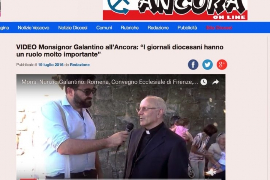 &#039;No hay que subestimar el rol de los medios diocesanos en la vida de la Iglesia&#039;