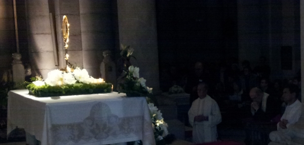 Palabras de Mons. Carlos Osoro en el inicio de la exposición del Santísimo