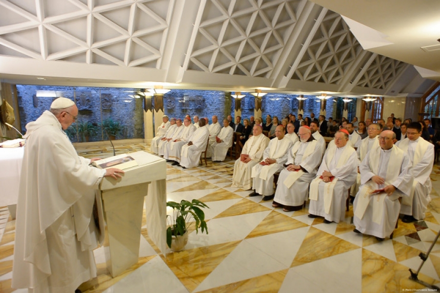 El Papa en Santa Marta: «Hagamos memoria de cómo Dios nos ha salvado»