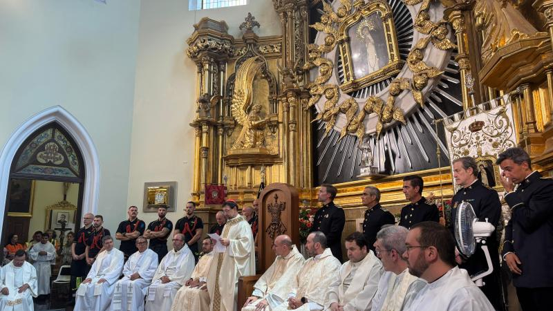 El cardenal José Cobo plantea tres caminos para combatir la soledad y construir la paz en el día de la Virgen de la Paloma: «Necesitamos descubridores de cometas, que vean el rostro de María y del Evangelio en la ciudad»
