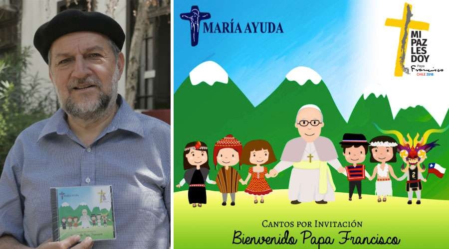 Con música folclórica invitan al Papa Francisco a recorrer todo Chile